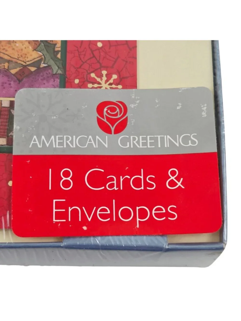 American Greetings 18 Christmas Cards Factory Sealed Country Style Holiday